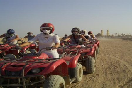 Evening beach buggy safari