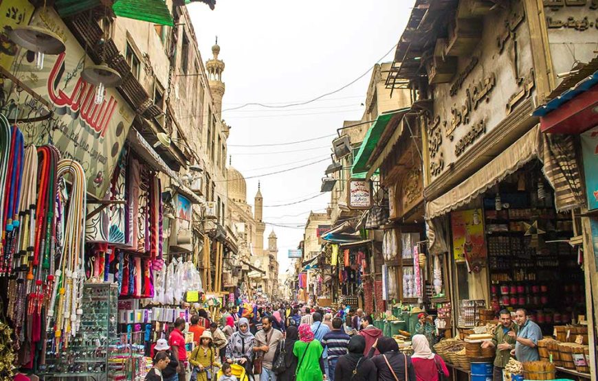 SFT Tour of Historic Cairo with Al-Muizz Street, Alazhar mosque and Khan El Khalil Bazar
