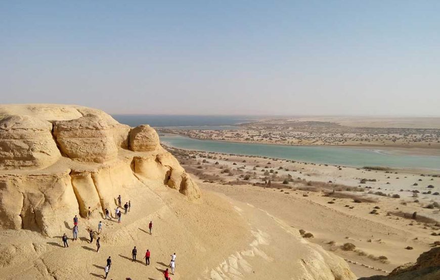 SFT Private tour of El- Fayoum Oasis and the National Park plus Meidum Pyramid from Cairo