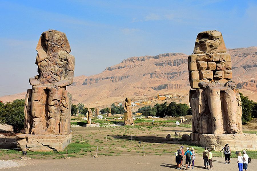 Premium tour to Luxor highlights including sailing and lunch on Lotus Nile cruise from Marsa Alam