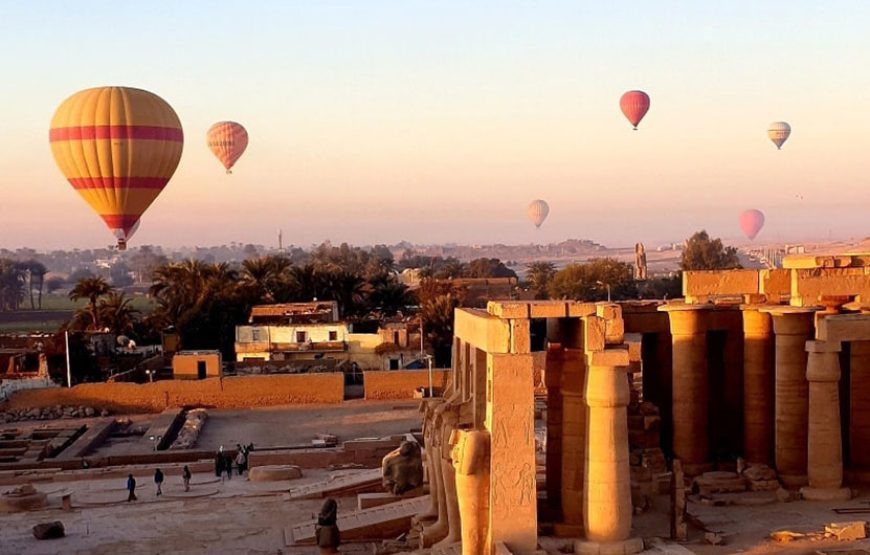 Hot Air Balloon Experience from Luxor Hotels and Nile Cruises