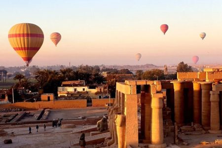 Hot Air Balloon Experience from Luxor Hotels and Nile Cruises