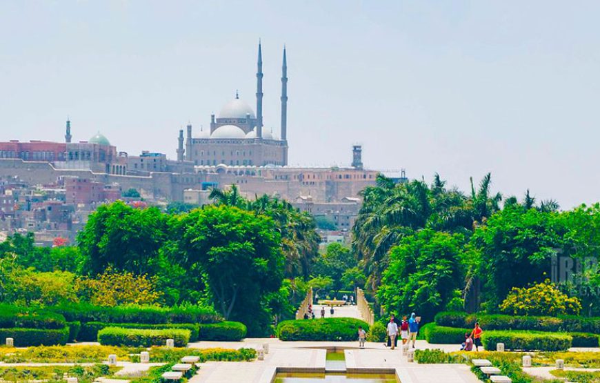 Cairo by Night at Alazhar Park with dinner