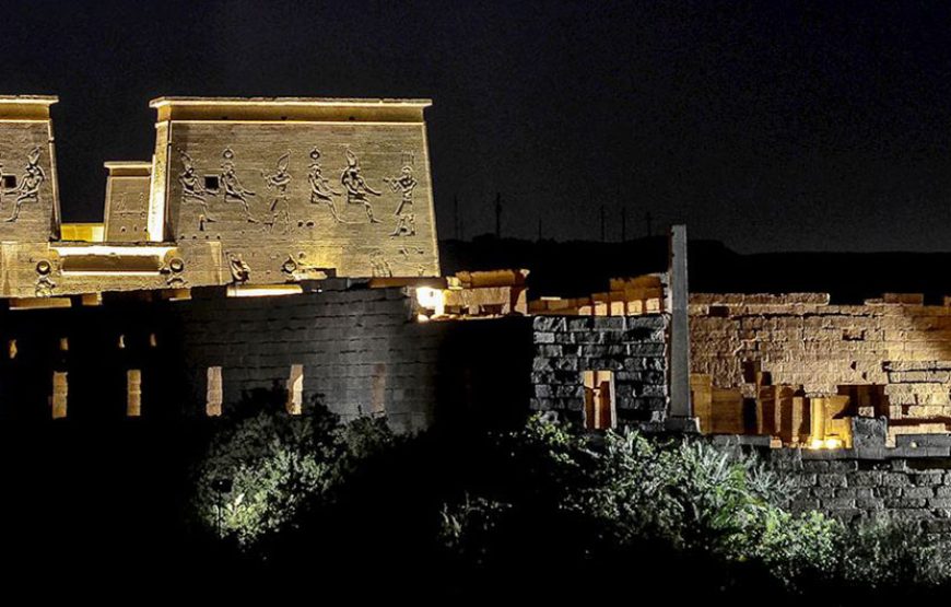 Experience the Sound and Light Show of Philae Temple