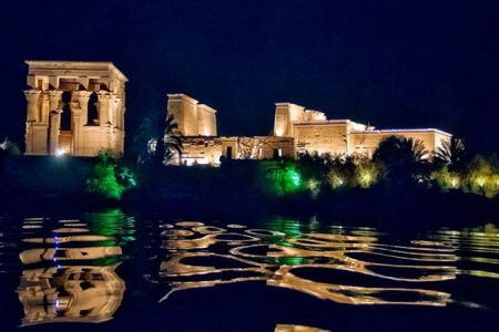 Experience the Sound and Light Show of Philae Temple