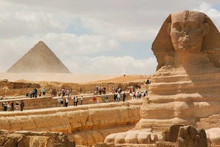 Full day tour of Memphis, Sakkara, Giza Pyramids and Sphinx from Cairo