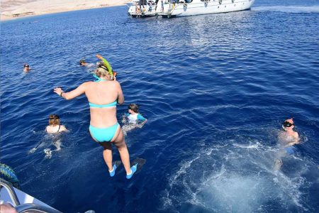 Half-day Snorkeling Boat trip with lunch and drinks from Sharm El Sheikh