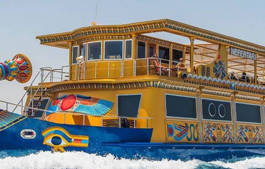 Nefertari luxury yacht with VIP snorkeling cruise from Marsa Alam