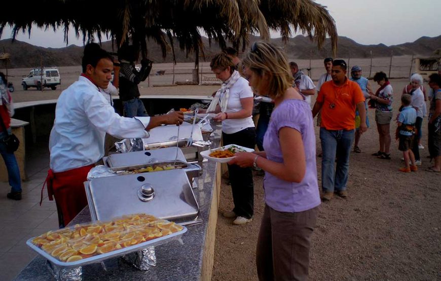 Quad bike adventure with camel ride, BBQ and show in Marsa Alam