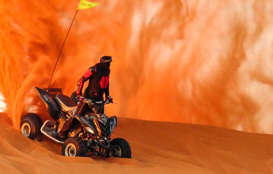 Quad bike experience with Bedouin dates and tea from Mersa Matruh or Al-Alameen