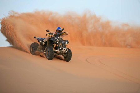 Quad bike experience with Bedouin dates and tea from Mersa Matruh or Al-Alameen