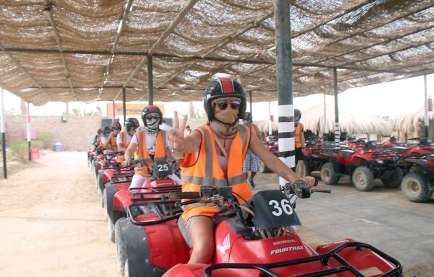 Quad sunset tour from Hurghada