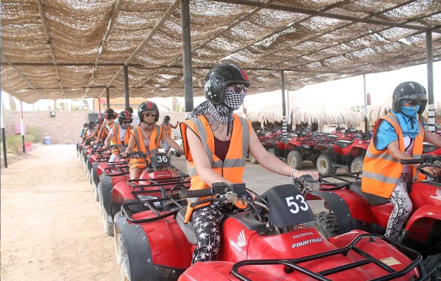 Quad sunset tour from Hurghada