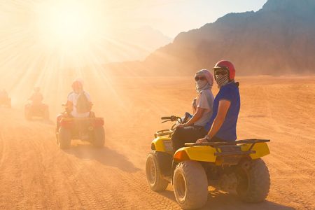 Quad sunset tour from Hurghada