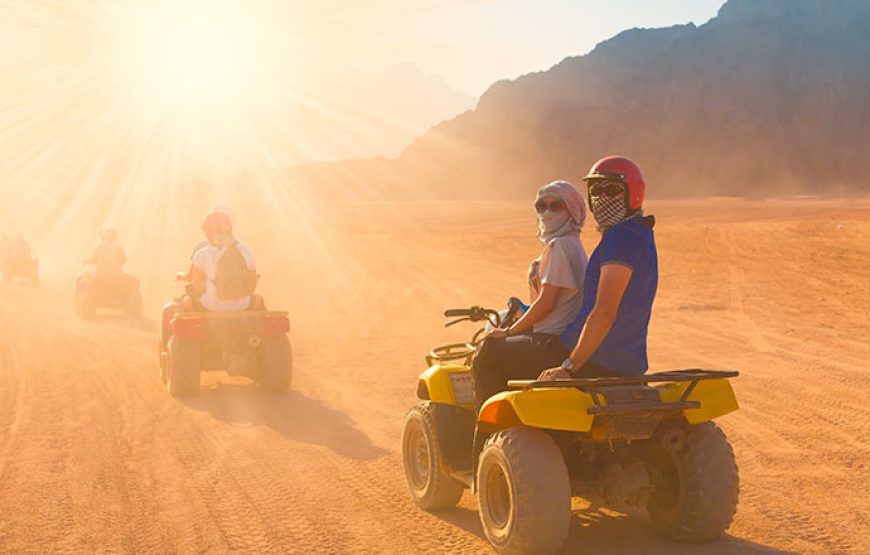 Quad sunset tour from Hurghada