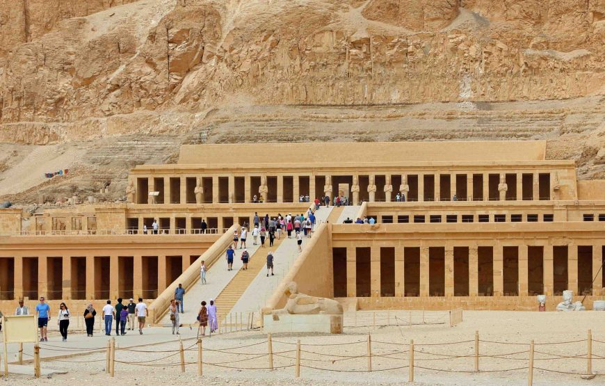 Premium tour to Luxor highlights including sailing and lunch on Lotus Nile cruise from Marsa Alam