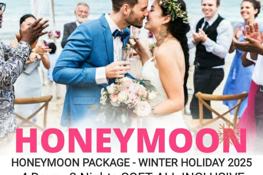 Honeymoon Package 2025@ KaiSol Romance Resort 03 Nights/04 Days –  All Inclusive