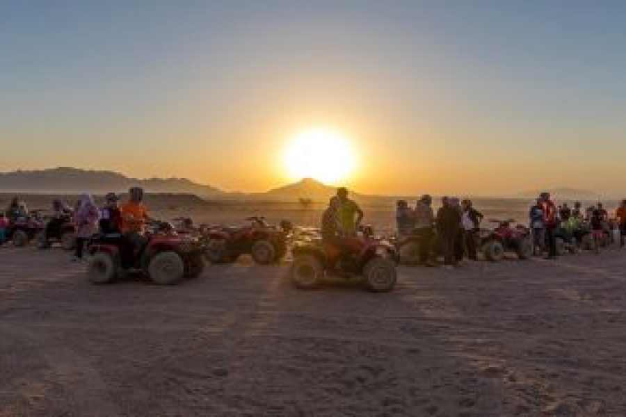 Desert Safari by Quad Bike at Giza Pyramids