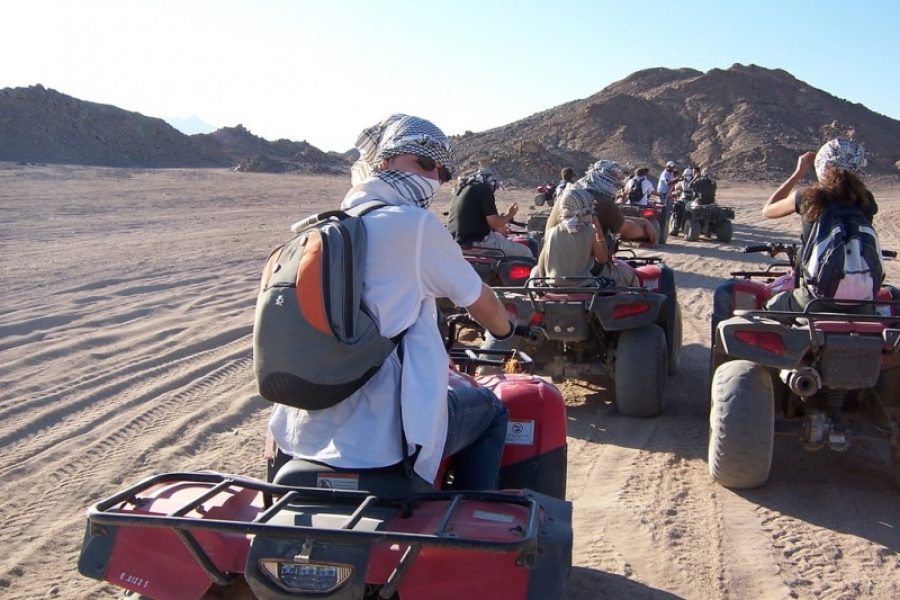 Sunset Desert Safari Trip By ATV Quad