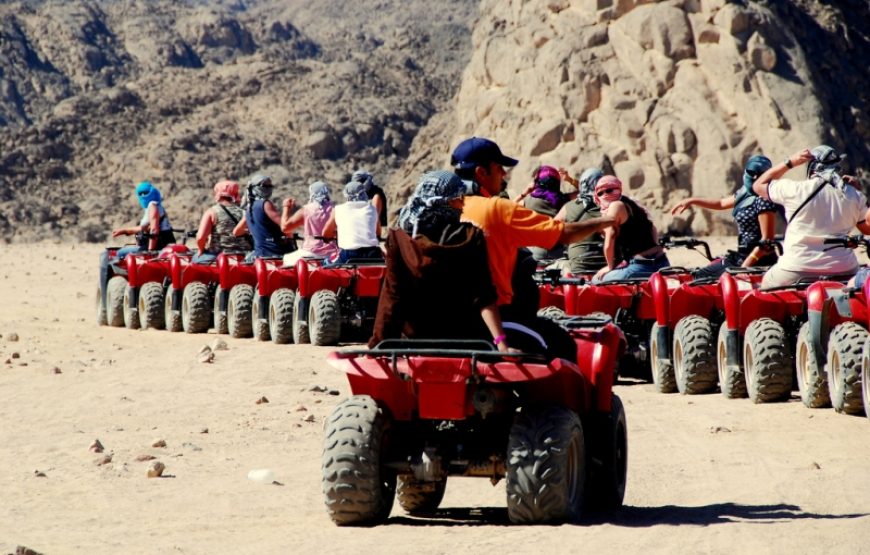 Sunset Desert Safari Trip by Quad Bike