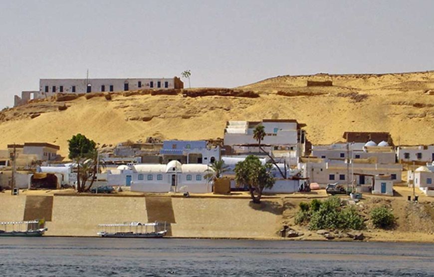 Explore the Nubian Village by traditional felucca plus authentic lunch