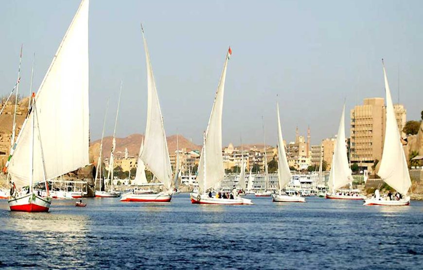 Explore the Nubian Village by traditional felucca plus authentic lunch