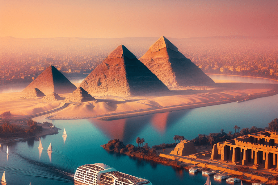 Pyramids And Nile Cruise Trip From Canada To Egypt All Inclusive 8 Days - tour feature image
