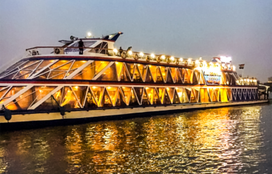 Nile Crystal Tobaz Boat (Evening Nile Cruise with dinner and show in Cairo)