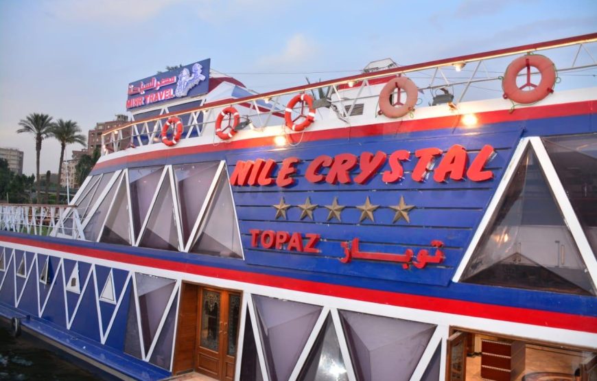 Nile Crystal Tobaz Boat (Evening Nile Cruise with dinner and show in Cairo)